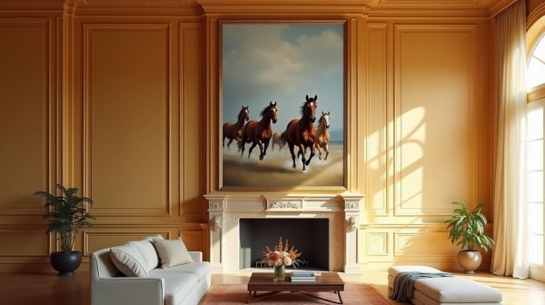Des tableaux équestres qui subliment votre décoration intérieure